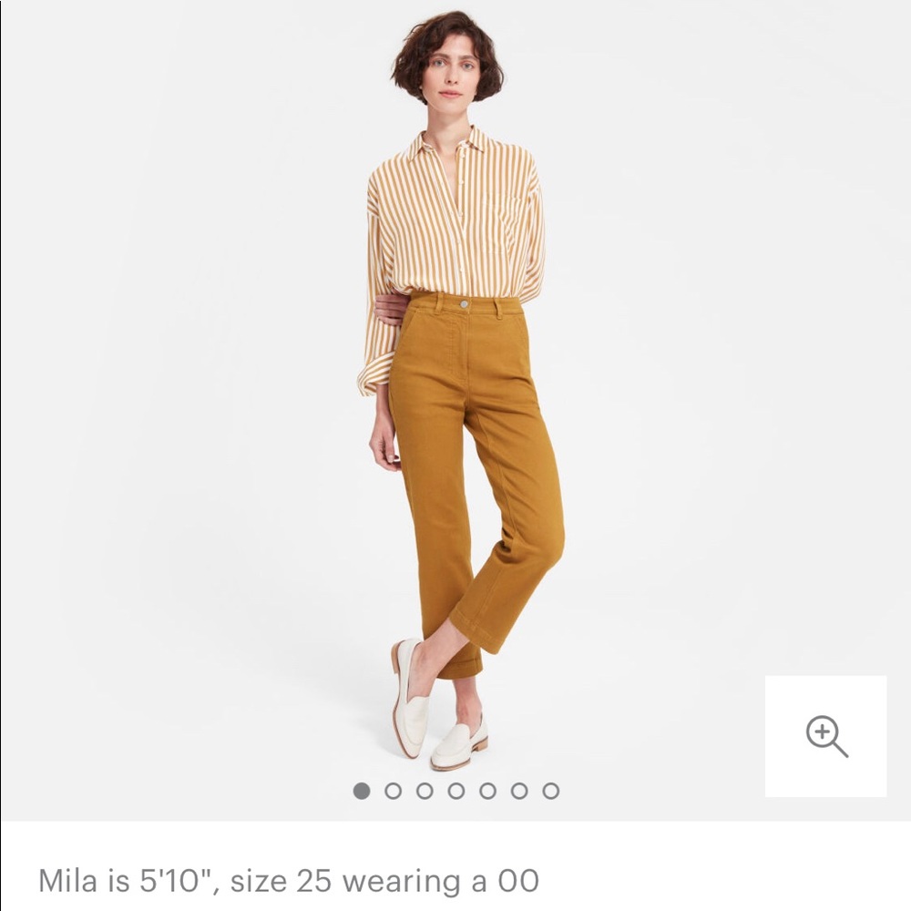 Everlane straight leg crop